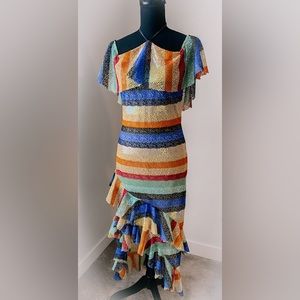 Annabeth Off the Shoulder Midi Dress
ALICE + OLIVIA